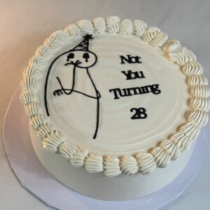 Not you turning … Cake (8” | 1 Layer)